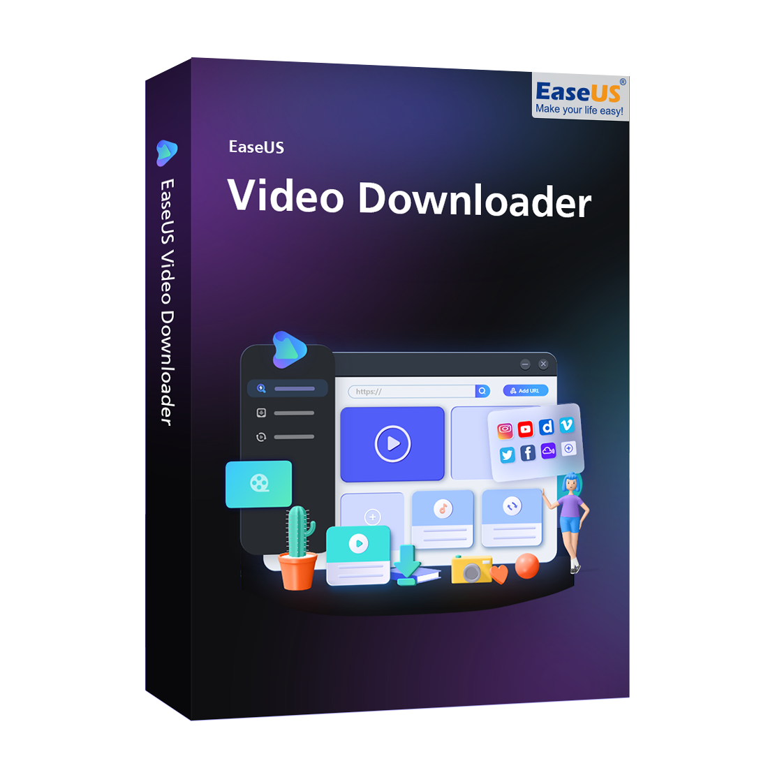 EaseUS Video Downloader (Anual)